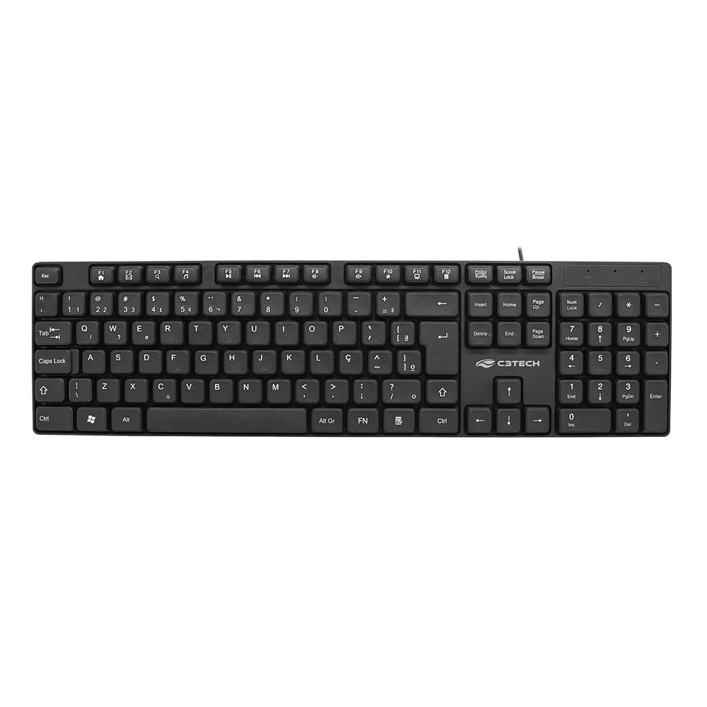 TECLADO USB MULT KB-M10BK PRETO C3T
