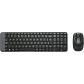 KIT TECL+MOUSE S/FIO MK220 PRETO LOGITECH BRA